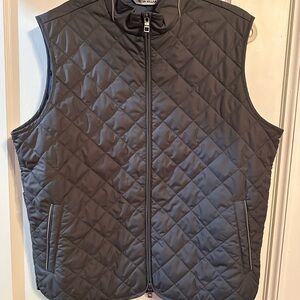 NWT Peter Miller “Essex Vest” - Men's Quilted Gray Vest
